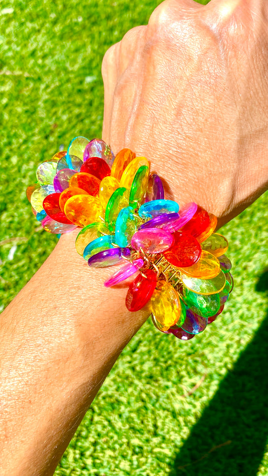 Rainbow Riot Cha Cha Bracelet