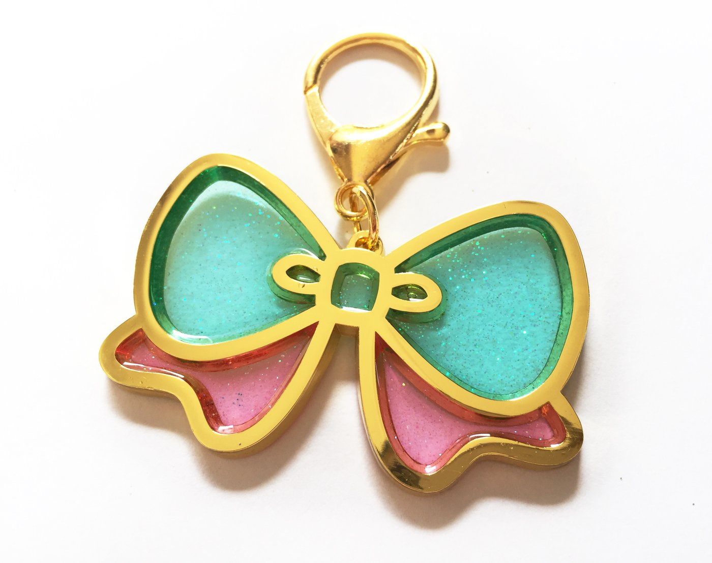 Pretty Bow Bag Charm