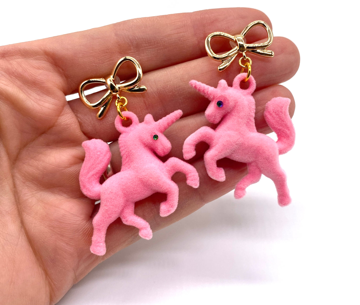 Dream Puff Unicorn Earrings