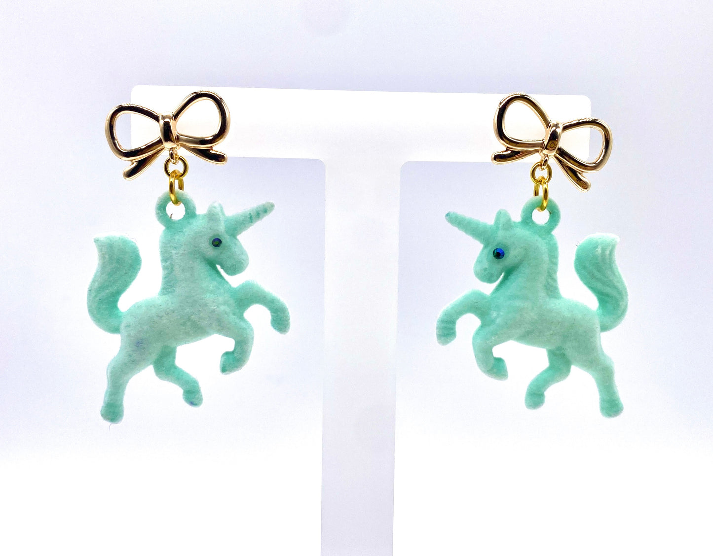 Dream Puff Unicorn Earrings