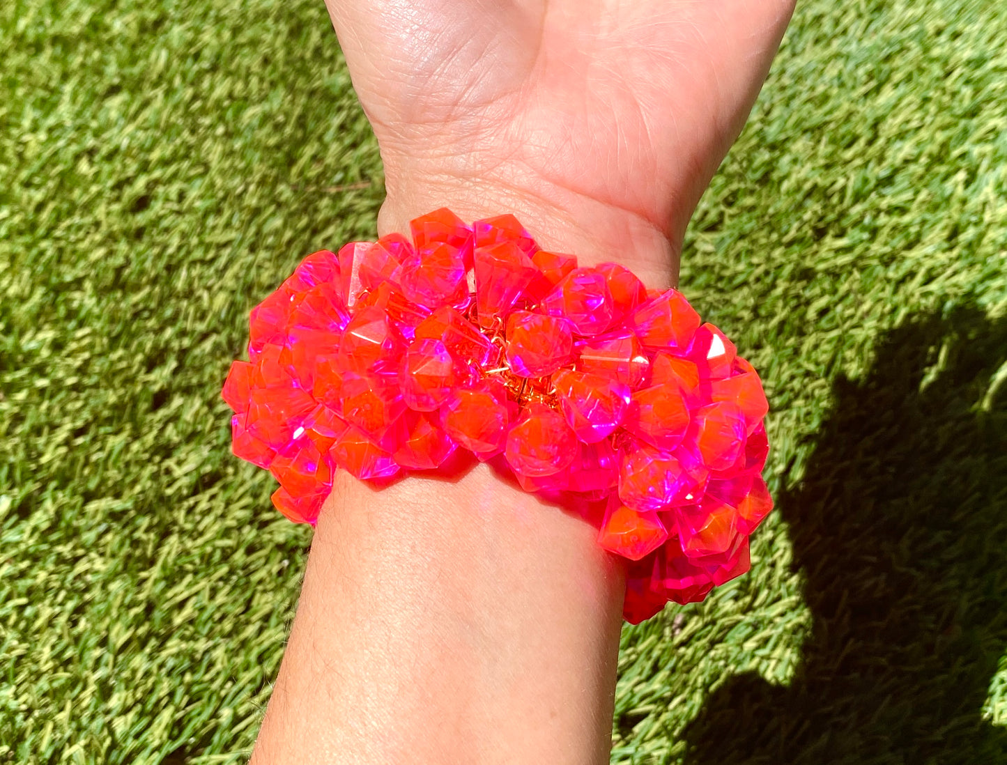 Neon Cha Cha Statement Bracelet